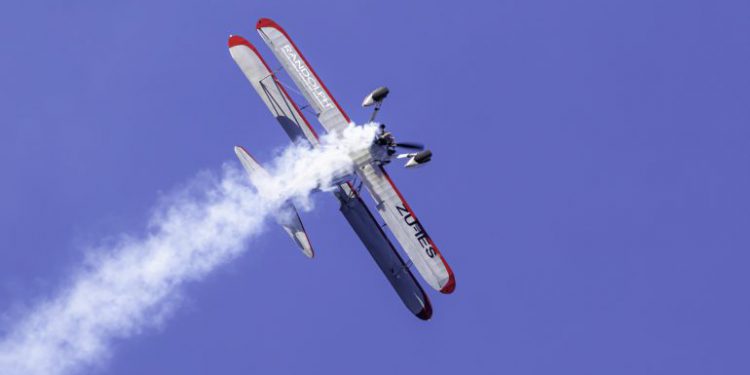 Maputo palco de acrobacias aéreas
