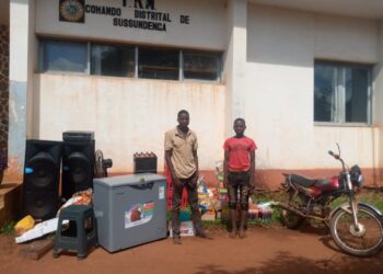 PRM detém dois indivíduos indiciados no assalto de 400 mil meticais de um médico tradicional em Manica