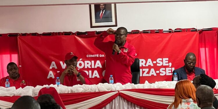 Francisco Hussene Mucanheia, MCP e Chefe da Brigada Central da Frelimo faz um balanço positivo da visita de trabalho à Cidade de Maputo