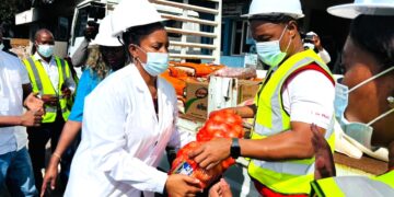 Frelimo na Cidade de Maputo doa cerca de quatro toneladas de produtos alimentares ao Hospital José Macamo