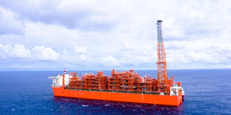 Coral Sul FLNG atinge a produção de 5 milhões de toneladas de GNL