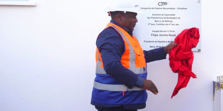Presidente da República inaugura duas novas plataformas construídas pela CPMZ