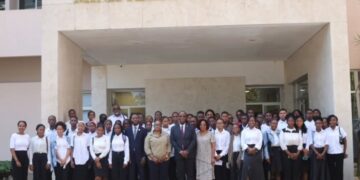 Jovens moçambicanos em formação profissional em Portugal