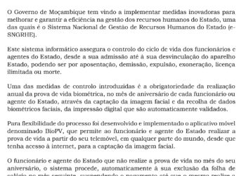 COMUNICADO DE IMPRENSA