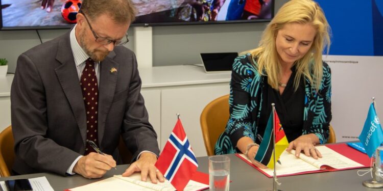 Noruega Reforça apoio a crianças e jovens vulneráveis em Cabo Delgado e Nampula no valor de 2,9 milhões de USD