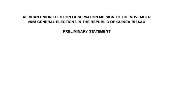 African Union Election Observation Mission To The November 2025 General Elections In The Republic Of Guinea-Bissau