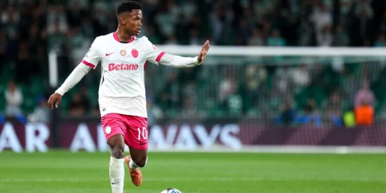 Versatilidade táctica do Geny Catamo sustenta organização leonina na vitória sobre o Club Brugge