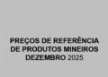 Boletim de Preços de Referência Dezembro 2025