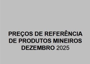 Boletim de Preços de Referência Dezembro 2025