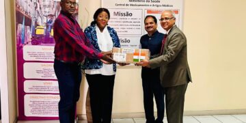 Índia entrega segunda tranche de medicamentos a Moçambique