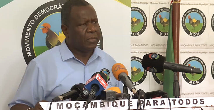 Simango diz que proibição da doação do MDM as vítimas das cheias mina unidade nacional