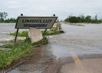 Subida do caudal do rio Umbeluzi condiciona circulação na ponteca de Mazambanine