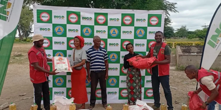 Cerca de duzentas familias assistidas pela INGD no distrito de Guijá província de Gaza