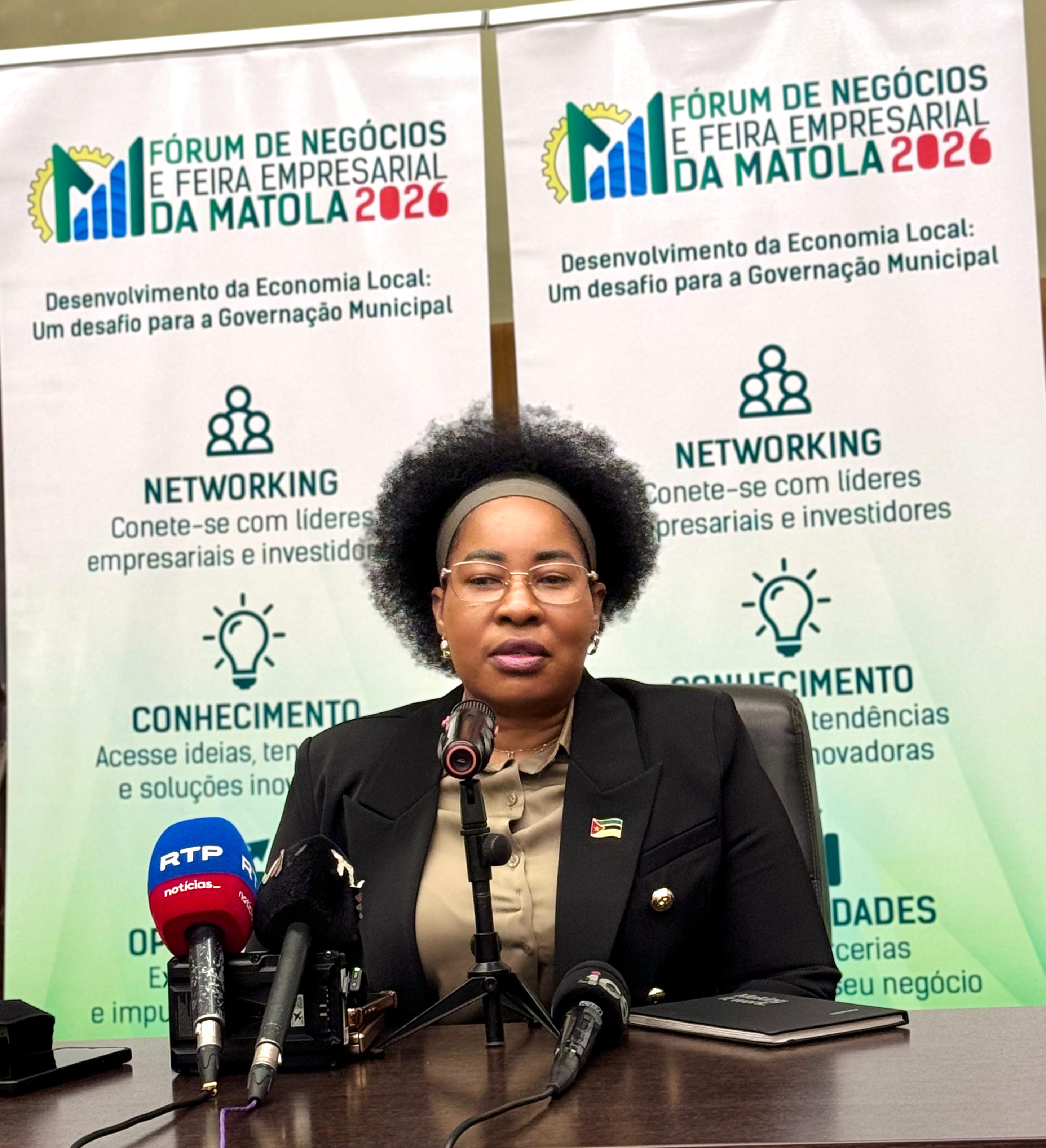 Matola acolhe Fórum de Negócios e Feira Empresarial em Julho próximo