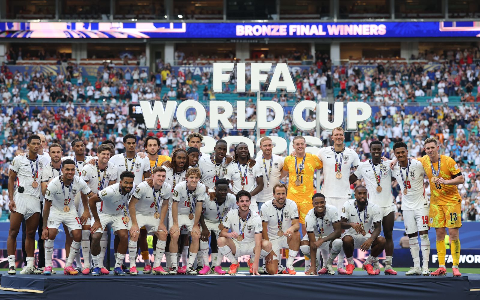Mundial FIFA 2026: Inglaterra fica com o bronze após vencer a Franca por 4-6