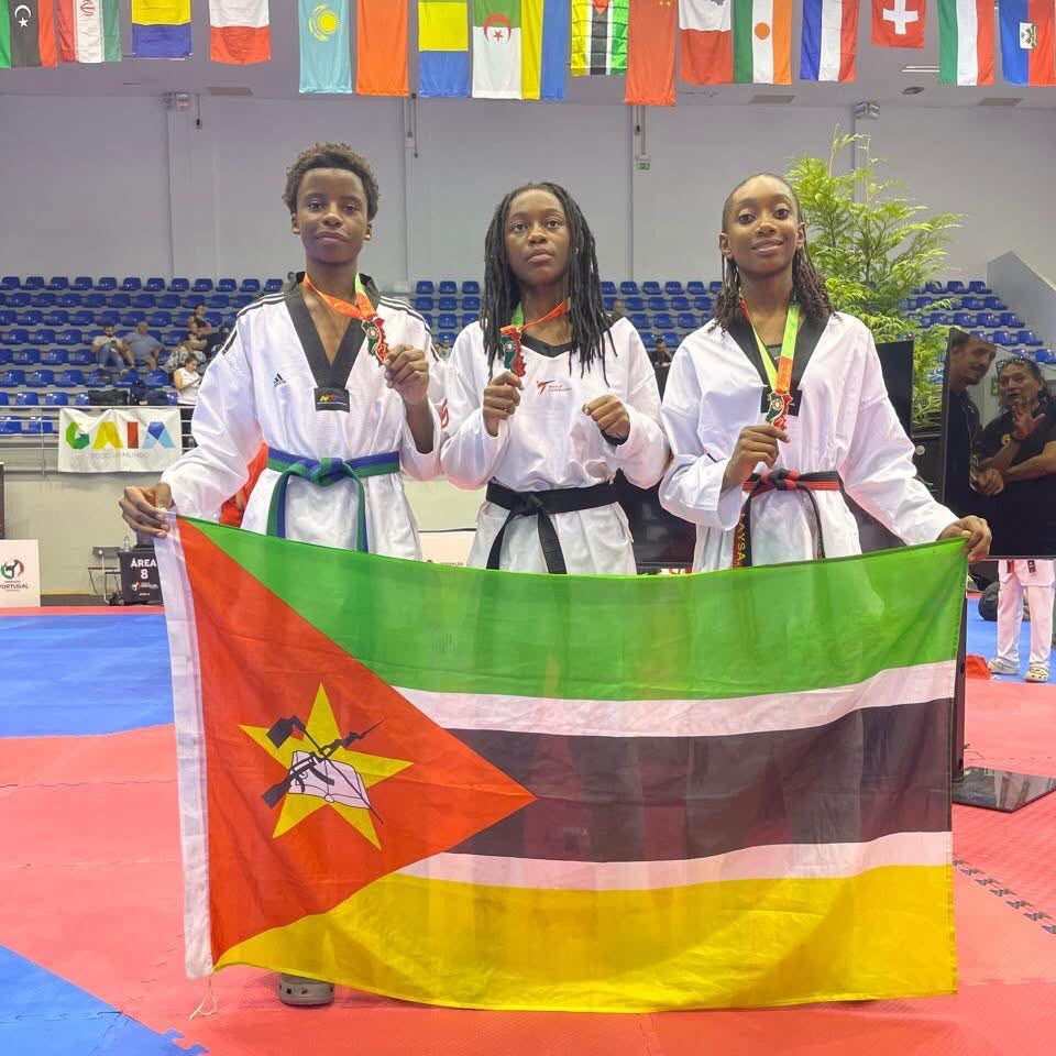 Seleção moçambicana de Taekwondo conquista três medalhas no Portugal Open G1